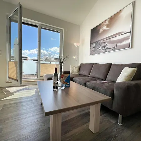 Daire Zum Leuchtturm Wellness-appartement Apparto