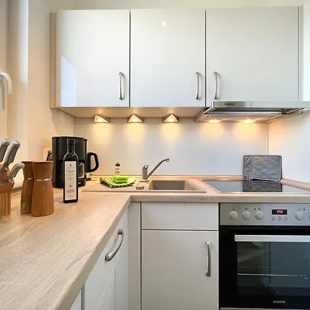 Апартаменты Zum Leuchtturm Wellness-appartement Apparto Грёмиц